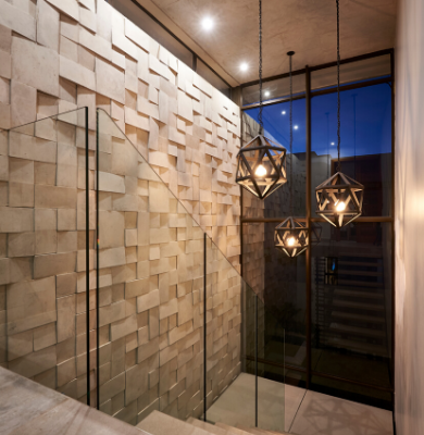 Wet cast cobbles,tiles,flagstones and cladding.